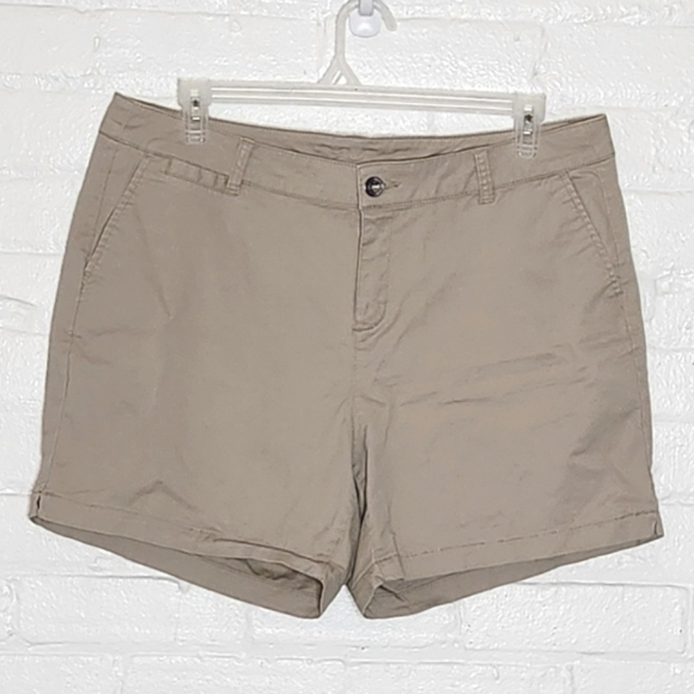 Lane Bryant Khaki Shorts
